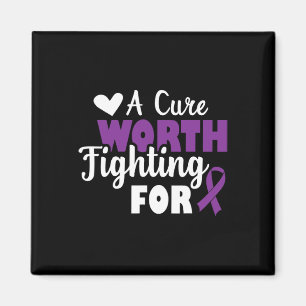 Pancreatic Cancer Awareness A Cure Worth Fighting Magnet