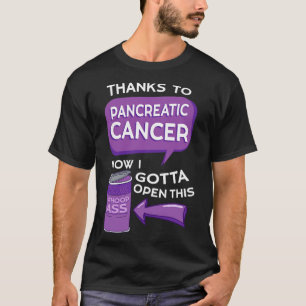 Pancreatic Cancer Awareness Adenocarcinoma Stomach T-Shirt