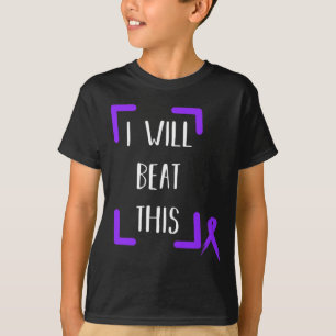 Pancreatic Cancer Awareness Design Gift With Suppo T-Shirt