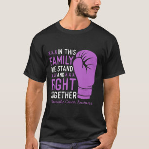 Pancreatic Cancer Awareness Fight Family Support  T-Shirt
