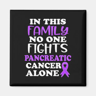 Pancreatic Cancer Awareness In This Family Purple Magnet