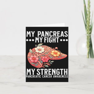 Pancreatic Cancer Awareness Pancreatic Cancer Card