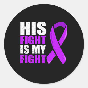 Pancreatic Cancer Awareness Shirt1 Classic Round Sticker