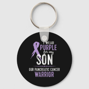 Pancreatic Cancer Awareness  Support Son Walk Run  Key Ring
