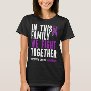 Pancreatic Cancer Awareness Survivor Gift Purple R T-Shirt