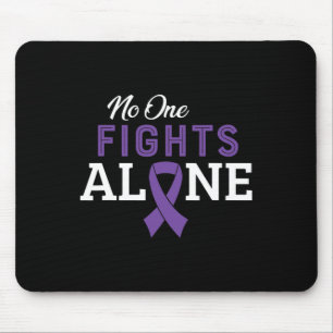 Pancreatic Cancer Fight Cancer Ribbon 11 Mouse Pad