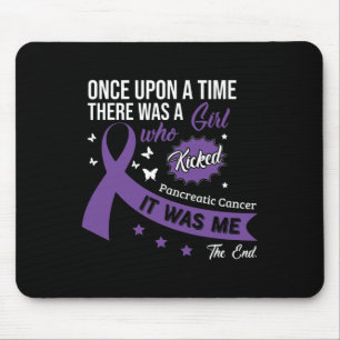 Pancreatic Cancer Fight Cancer Ribbon 12 Mouse Pad