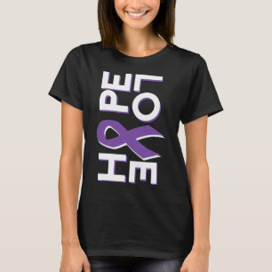 Pancreatic Cancer Fight Cancer Ribbon 14 T-Shirt