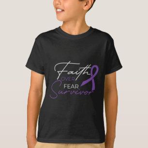 Pancreatic Cancer Fight Cancer Ribbon 1 T-Shirt