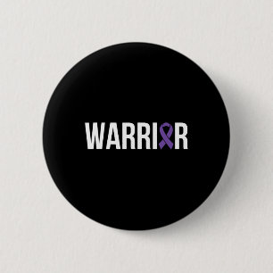 Pancreatic Cancer Fight Cancer Ribbon 4  6 Cm Round Badge