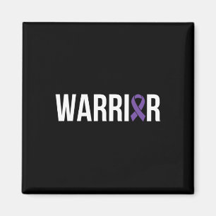 Pancreatic Cancer Fight Cancer Ribbon 4 Magnet