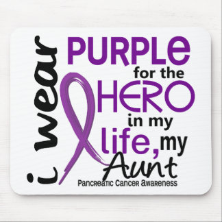Pancreatic Cancer For My Hero My Aunt 2 Mouse Pad