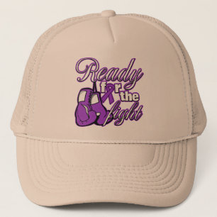 Pancreatic Cancer Gloves Ready For The Fight Trucker Hat