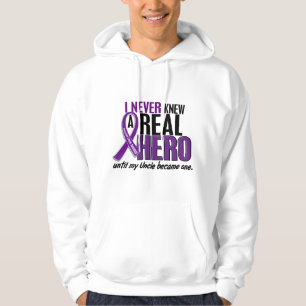 Pancreatic Cancer NEVER KNEW A HERO 2 Uncle Hoodie