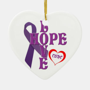 Pancreatic Cancer Ornament