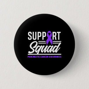 Pancreatic Cancer Support Squad Pancreatic Cancer  6 Cm Round Badge