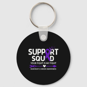 Pancreatic Cancer Support Squad Pancreatic Cancer Key Ring