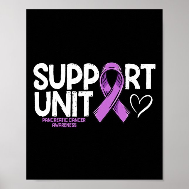 Pancreatic Cancer Support Unit Pancreatic Cancer A Poster (Front)