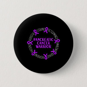 Pancreatic Cancer Warrior 1 6 Cm Round Badge