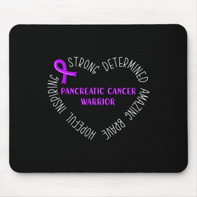 Pancreatic Cancer Warrior  Mouse Pad (Front)