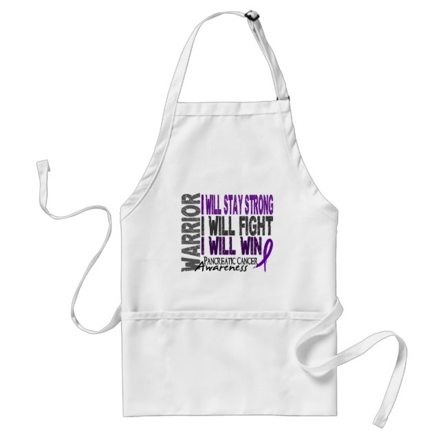 Pancreatic Cancer Warrior Standard Apron (Front)