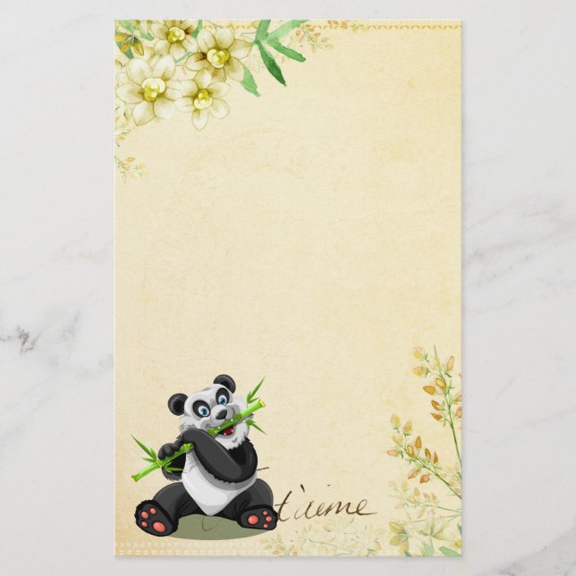 Panda-1 Stationery (Front)