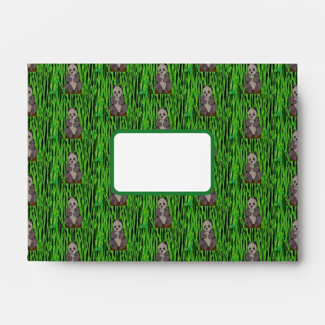 Panda - A6 Envelope (Front)