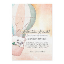 Panda Adventure Awaits Baby Shower