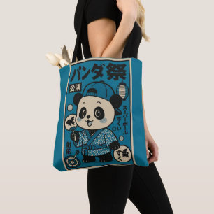 Panda after Dark Tote Bag