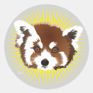 Panda (Ailuropoda melanoleuca) sticker