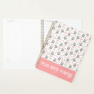 Panda and Bows Girl Planner