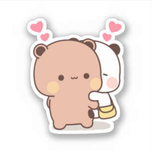 Panda And Brownie Bear Couple