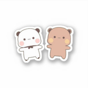 Panda And Brownie Bear Couple