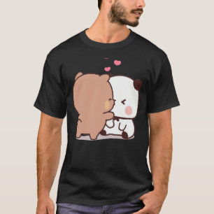 Panda And Brownie Bear Couple 1 T-Shirt