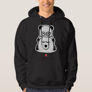 Panda And Polar Bear Hoodie