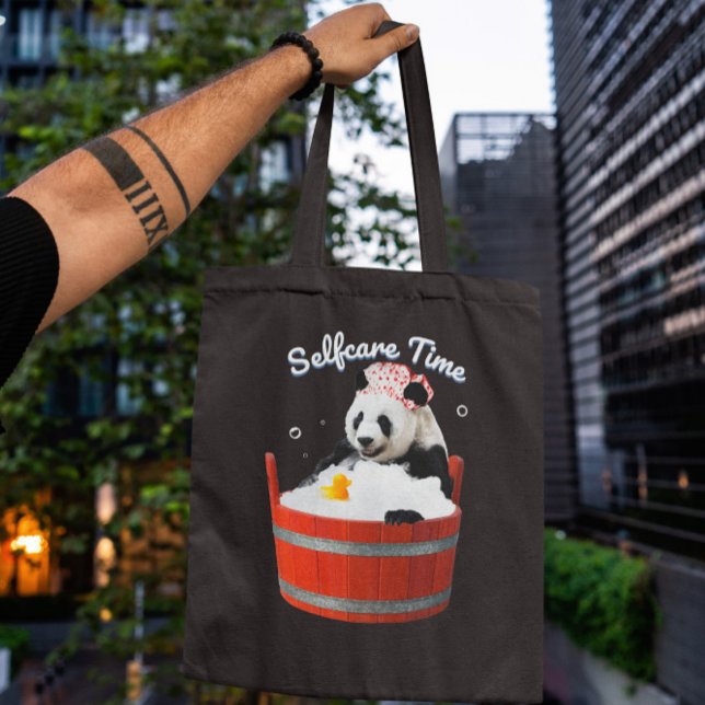 Panda Animal Bathing Tote Bag (Creator Uploaded)