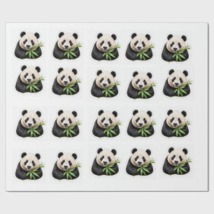 panda animal cutepanda sweety wrapping paper