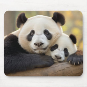 Panda Animal Wild Beauty Freedom Wilderness Nature Mouse Pad