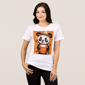  "Panda Anniversary Celebration T-Shirt" Tri-Blend Shirt