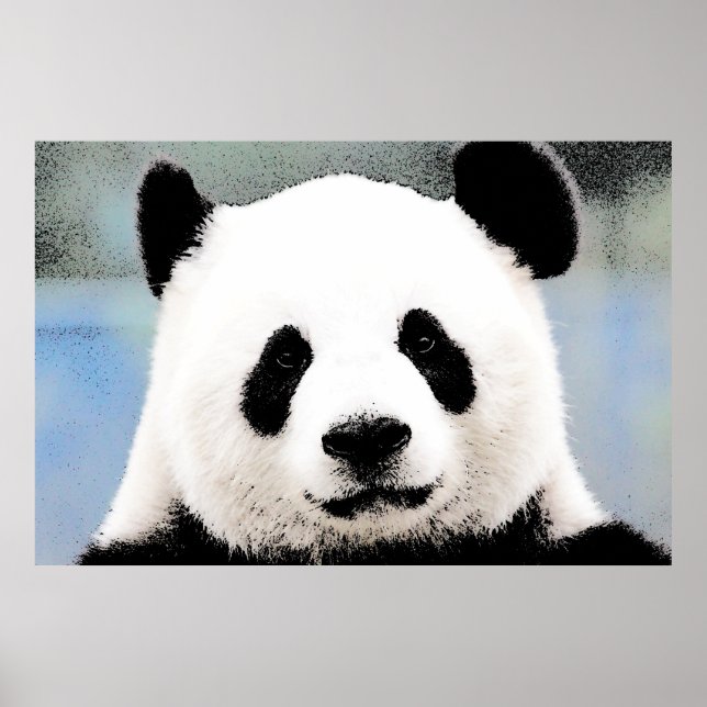 Panda Artwork Poster (Front)