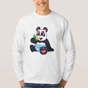 Panda as Baby with Bambus T-Shirt