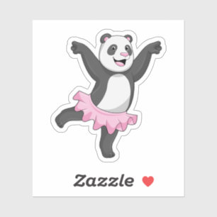 Panda as Ballerina at Ballet