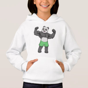 Panda as Bodybuilder at Bodybuilding