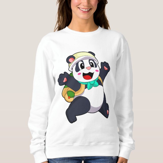 Panda as Student Sweatshirt (Front)
