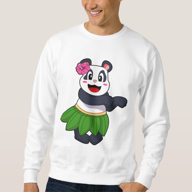 Panda at Ballet Dance Sweatshirt (Front)