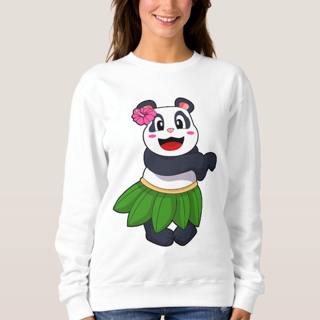 Panda at Ballet Dance Sweatshirt (Front)