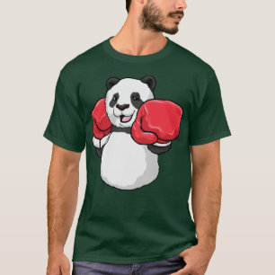 Panda at Boxing with Boxing gloves T-Shirt