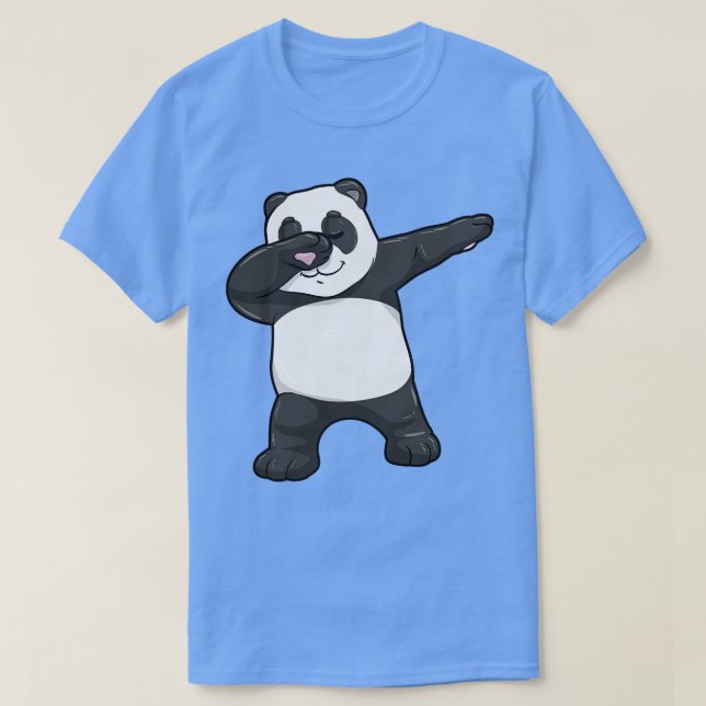 Panda at Hip Hop Dance Dab 3 T-Shirt (Design Front)