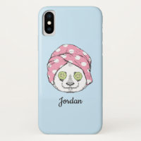 Panda At The Spa | Add Your Name