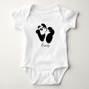 Panda Baby Baby Bodysuit